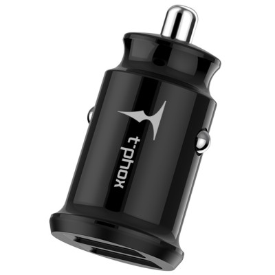 авто зарядка T-PHOX Charger Set 2.4A Dual+MicroUSB cable 1.2m (Чорний) авто зарядка T-PHOX Charger Set 2.4A Dual+MicroUSB cable 1.2m (Чорний)
