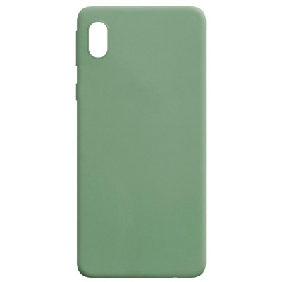 Силиконовый чехол Candy для Samsung Galaxy M01 Core / A01 Core Фисташковый - 0