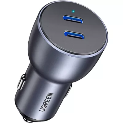 Автомобільний Зарядний пристрій UGREEN CD213 PD Car Charger (70594) Space Grey