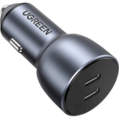 Автомобільний Зарядний пристрій UGREEN CD213 PD Car Charger (70594) Space Grey