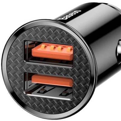 АЗП 2USB Baseus Circular Plastic A+A PPS (5A) (CCALL-YD01) Black АЗП 2USB Baseus Circular Plastic A+A PPS (5A) (CCALL-YD01) Black