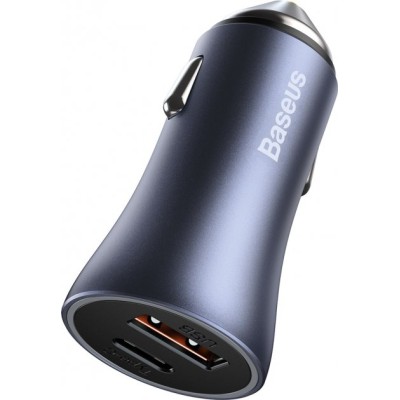 АЗП Baseus Golden Contactor Pro 40W USB + Type-C CCJD-0G (gray)