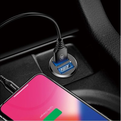 АЗП Baseus Grain Metal 3.1A/2USB (CCALL-ML02) White АЗП Baseus Grain Metal 3.1A/2USB (CCALL-ML02) White