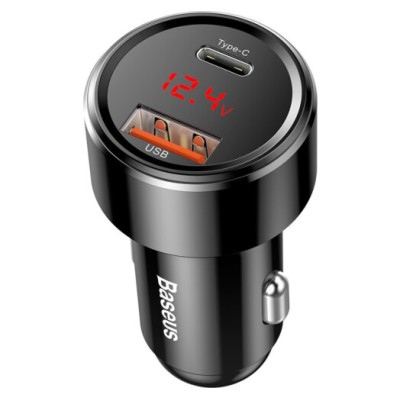 АЗП Baseus Magic Series (CCMLC20C-01) Black АЗП Baseus Magic Series (CCMLC20C-01) Black
