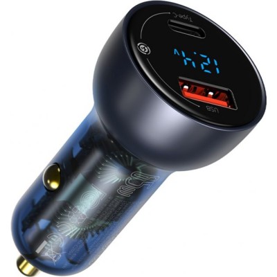 АЗП Baseus Particular Digital Display PPS Dual Quick Charger 65W USB + Type-C CCKX-C0G (gray) АЗП Baseus Particular Digital Display PPS Dual Quick Charger 65W USB + Type-C CCKX-C0G (gray)
