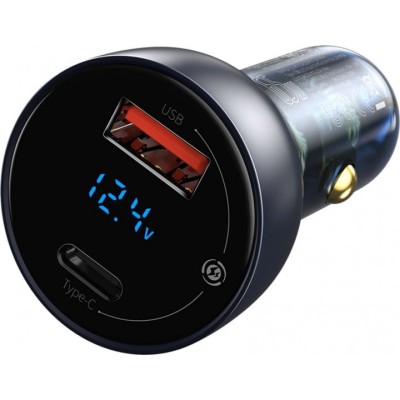 АЗП Baseus Particular Digital Display PPS Dual Quick Charger 65W USB + Type-C CCKX-C0G (gray) АЗП Baseus Particular Digital Display PPS Dual Quick Charger 65W USB + Type-C CCKX-C0G (gray)