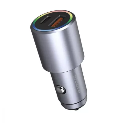 АЗП Proove Double Energy Plus 53W (USB + Type-C) (ACDE53110004) Metal Gray