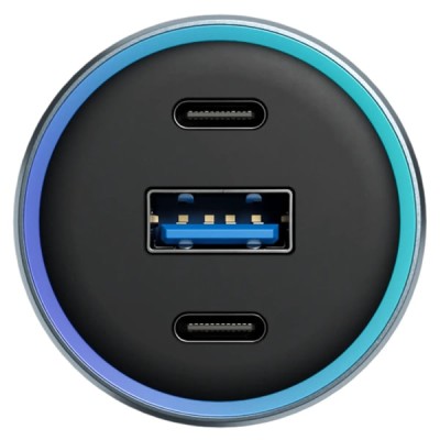 АЗП Proove Super Charge 130W (2 Type-C + USB) (ACSC13120004) Metal Gray