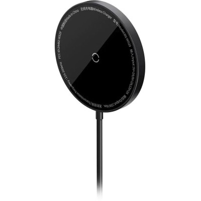 Бездротовий Зарядний пристрій Baseus Simple Mini3 Magnetic Wireless Charger 15W CCJJ040001 black Бездротовий Зарядний пристрій Baseus Simple Mini3 Magnetic Wireless Charger 15W CCJJ040001 black