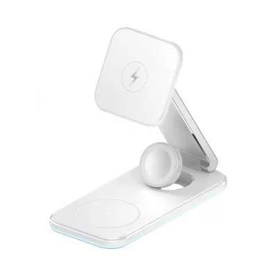Бездротовий зарядний пристрій Proove Energy Fold 3 in 1 (WSEF15010002) White