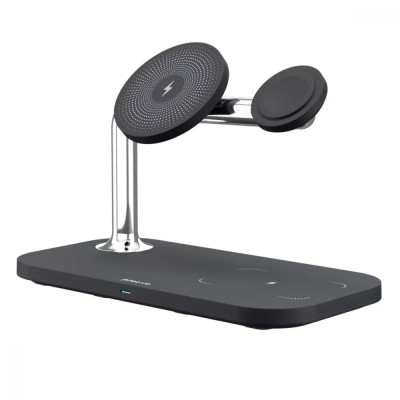 Бездротовий зарядний пристрій Proove Magnetic Field 3 in 1 (WSMF15010001) Black