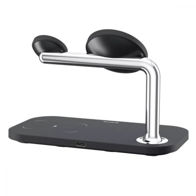 Бездротовий зарядний пристрій Proove Magnetic Field 3 in 1 (WSMF15010001) Black