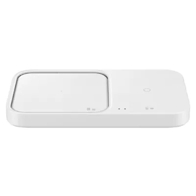 Бездротовий зарядний пристрій SAMSUNG 15W Wireless Charger Duo w/o TA EP-P5400BWEGEU / Білий