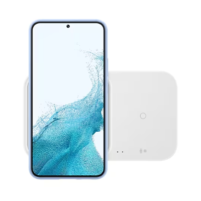 Бездротовий зарядний пристрій SAMSUNG 15W Wireless Charger Duo w/o TA EP-P5400BWEGEU / Білий