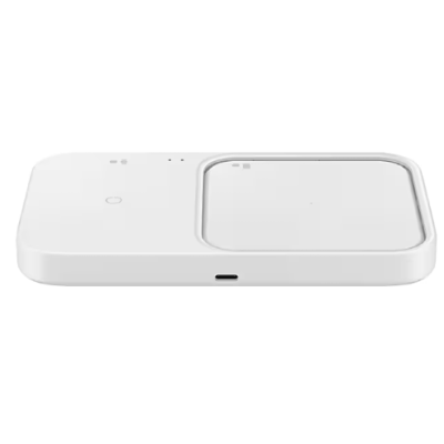 Бездротовий зарядний пристрій SAMSUNG 15W Wireless Charger Duo w/o TA EP-P5400BWEGEU / Білий