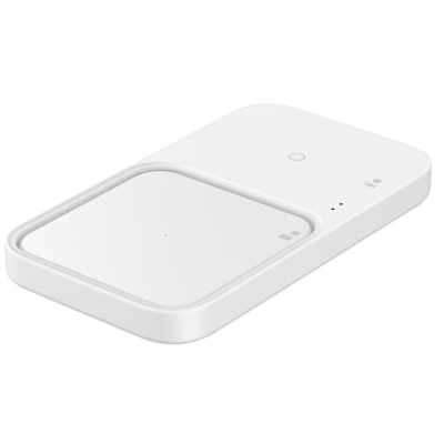 Бездротовий зарядний пристрій SAMSUNG 15W Wireless Charger Duo w/o TA EP-P5400BWEGEU / Білий