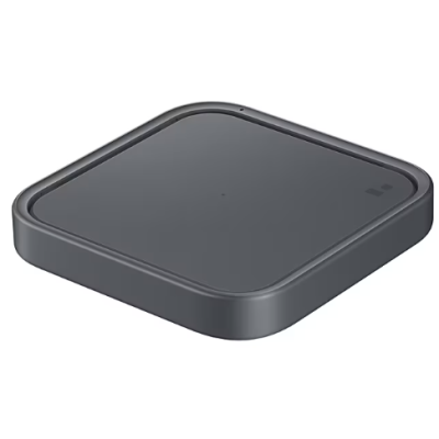 Бездротовий зарядний пристрій SAMSUNG 15W Wireless Charger Pad w/o TA EP-P2400BBEGEU / Сірий