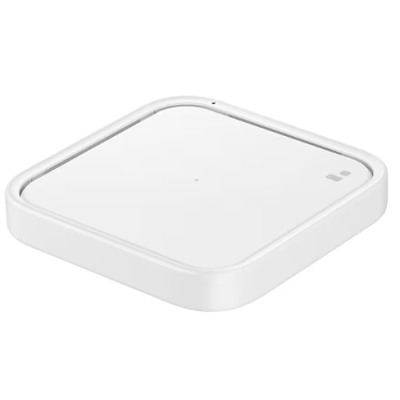 Бездротовий зарядний пристрій SAMSUNG 15W Wireless Charger Pad w/o TA EP-P2400BWEGEU / Білий