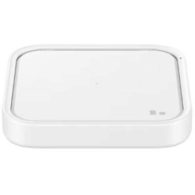 Бездротовий зарядний пристрій SAMSUNG 15W Wireless Charger Pad with TA EP-P2400TWEGEU / Білий Бездротовий зарядний пристрій SAMSUNG 15W Wireless Charger Pad with TA EP-P2400TWEGEU / Білий