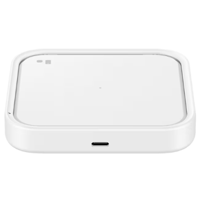 Бездротовий зарядний пристрій SAMSUNG 15W Wireless Charger Pad with TA EP-P2400TWEGEU / Білий Бездротовий зарядний пристрій SAMSUNG 15W Wireless Charger Pad with TA EP-P2400TWEGEU / Білий