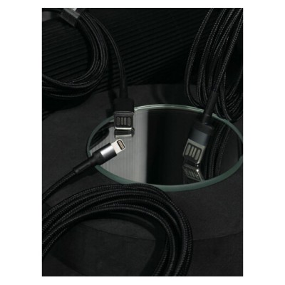 Кабель Baseus Cafule Light. SE 2.4A 1м (CALKLF-G91) Red/Black