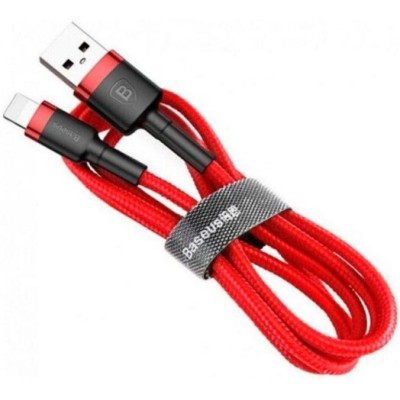 Кабель Baseus Cafule Lightning (CALKLF-C09) Red 2m
