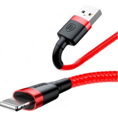 Кабель Baseus Cafule Lightning (CALKLF-C09) Red 2m