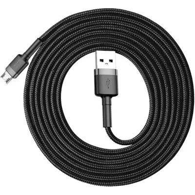Кабель Baseus Cafule MicroUSB (CAMKLF-CG1) Black 2m