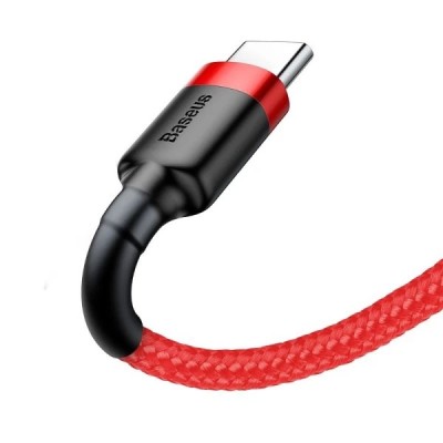 Кабель Baseus Cafule Type-C 2 A 2М (CATKLF-C09) Red