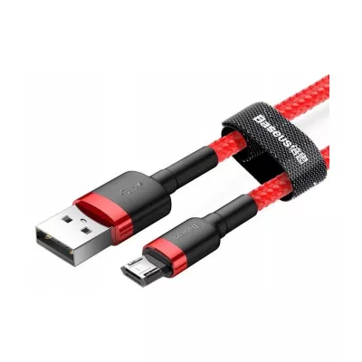 Кабель Baseus Cafule USB to micro 2.4A, 1м, red+red (CAMKLF-B09)