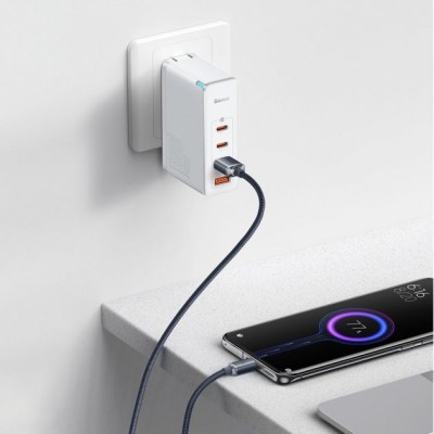 Кабель Baseus Crystal Shine Series Fast Charging Data USB кабель USB To Type-C 100W 1.2m (CAJY000401) Black