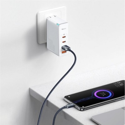 Кабель Baseus Crystal Shine Series Fast Charging Data USB кабель USB To Type-C 100W 2m (CAJY000501) Black