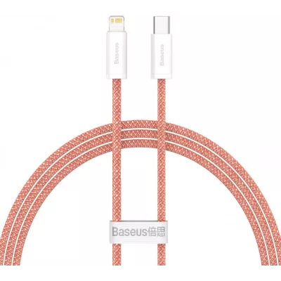 Кабель Baseus Dynamic Series Fast Charging Data USB кабель Type-C To IP 20 W 1M (CALD000007) Orange
