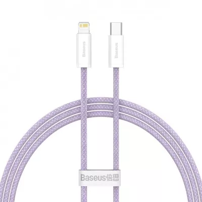 Кабель Baseus Dynamic Series Fast Charging Data USB кабель Type-C To IP 20W 2m (CALD000105) Purple