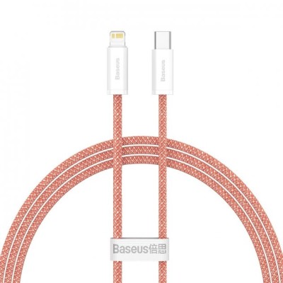 Кабель Baseus Dynamic Series Fast Charging Data USB кабель Type-C To IP 20W 2m (CALD000107) Orange