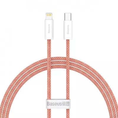 Кабель Baseus Dynamic Series Fast Charging Data USB кабель Type-C To IP 20W 2m (CALD000107) Orange