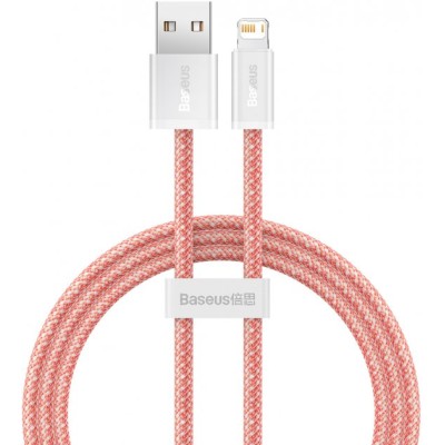 Кабель Baseus Dynamic Series Fast Charging Data USB кабель USB To IP 2.4 A 2M (CALD000507) Orange