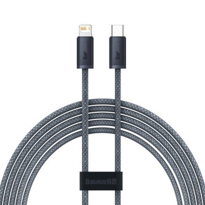 Кабель Baseus Dynamic Series Fast Charging Type-C To IP PD 20W (2m) (CALD000116) Slate Gray