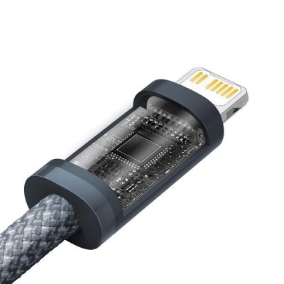 Кабель Baseus Dynamic Series Fast Charging Type-C To IP PD 20W (2m) (CALD000116) Slate Gray