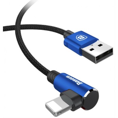Кабель Baseus MVP Elbow Type USB кабель USB For IP 2A 1m (CALMVP-03) Blue