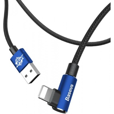 Кабель Baseus MVP Elbow Type USB кабель USB For IP 2A 1m (CALMVP-03) Blue