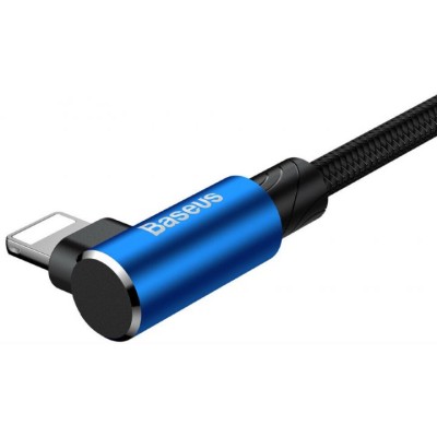 Кабель Baseus MVP Elbow Type USB кабель USB For IP 2A 1m (CALMVP-03) Blue