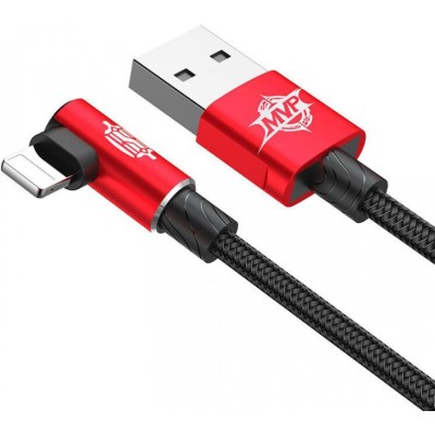 Кабель Baseus MVP Elbow Type USB кабель USB For IP 2A 1m (CALMVP-09) Red Кабель Baseus MVP Elbow Type USB кабель USB For IP 2A 1m (CALMVP-09) Red