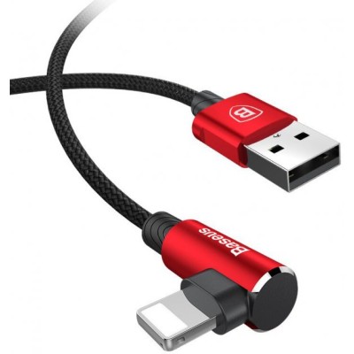 Кабель Baseus MVP Elbow Type USB кабель USB For IP 2A 1m (CALMVP-09) Red Кабель Baseus MVP Elbow Type USB кабель USB For IP 2A 1m (CALMVP-09) Red