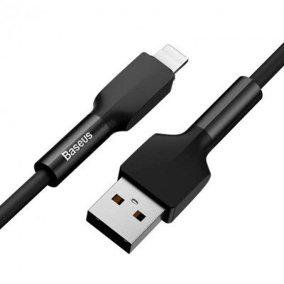 Кабель Baseus Silica Lightning (CALGJ-01) Black 1m