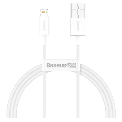 Кабель Baseus Superior Series Fast Charging Data USB кабель USB To IP 2.4 A 1.5 М (CALYS-B02) White