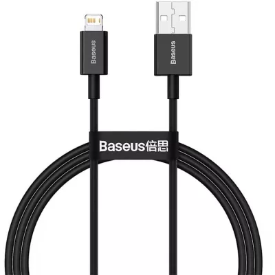 Кабель Baseus Superior Series Fast Charging Lightning 2.4A (1m) (CALYS-A01) Black