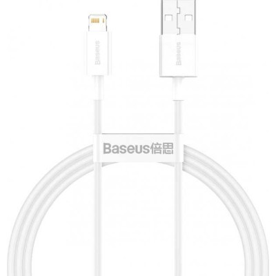 Кабель Baseus Superior Series Fast Charging Lightning 2.4A (1m) (CALYS-A02) White