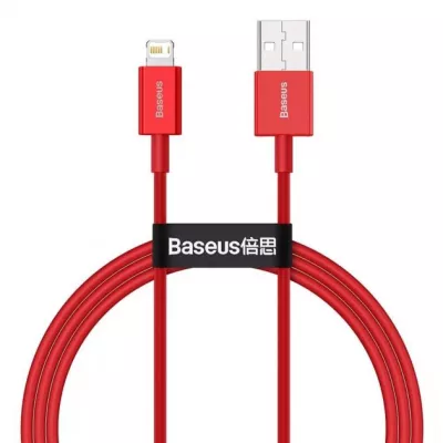 Кабель Baseus Superior Series Fast Charging Lightning 2.4A (1m) (CALYS-A09) Red