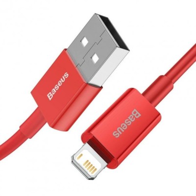 Кабель Baseus Superior Series Fast Charging Lightning 2.4A (1m) (CALYS-A09) Red